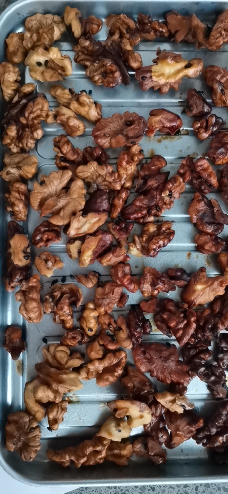 不用熬糖的琥珀核桃仁