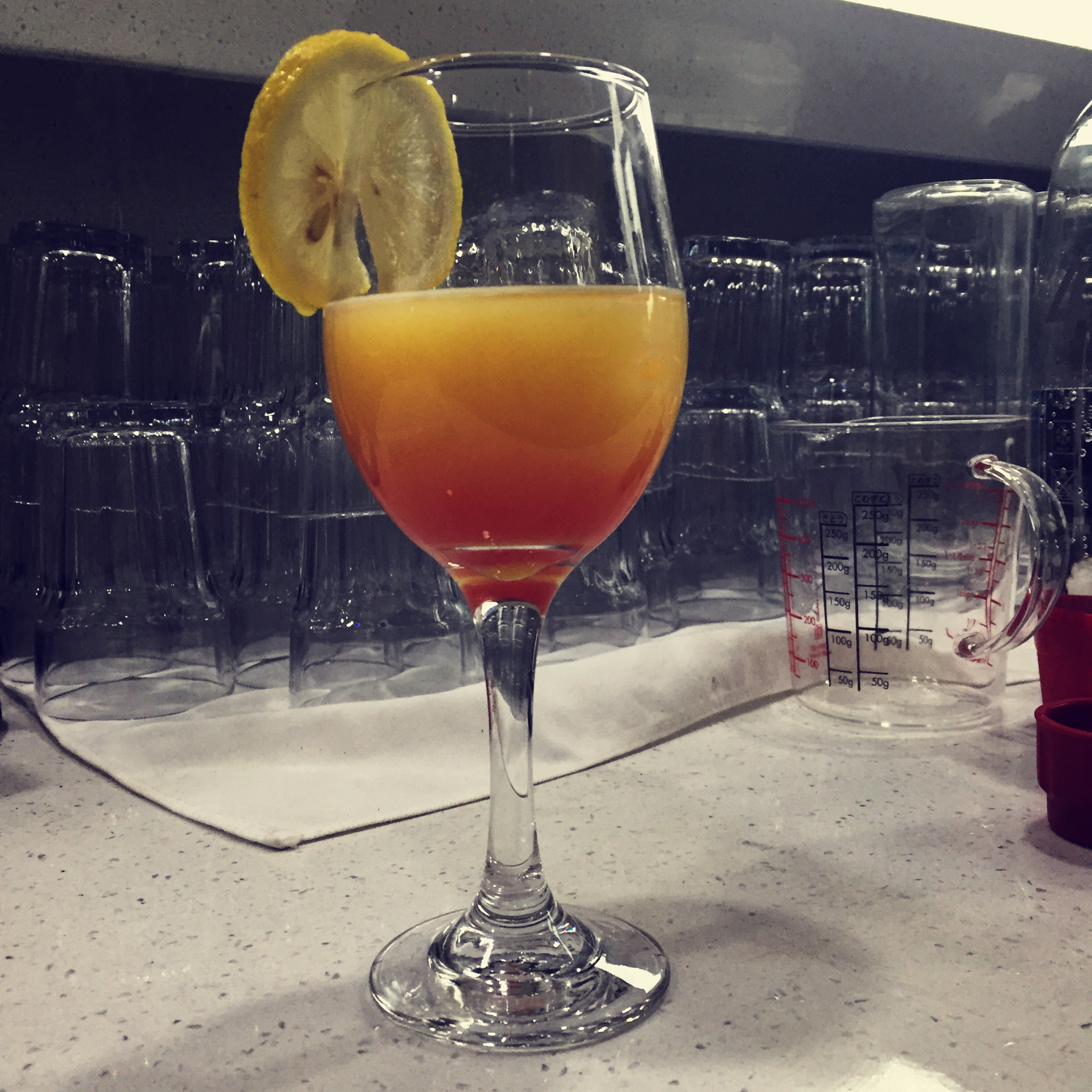 龙舌兰日出 Tequila Sunrise 鸡尾酒