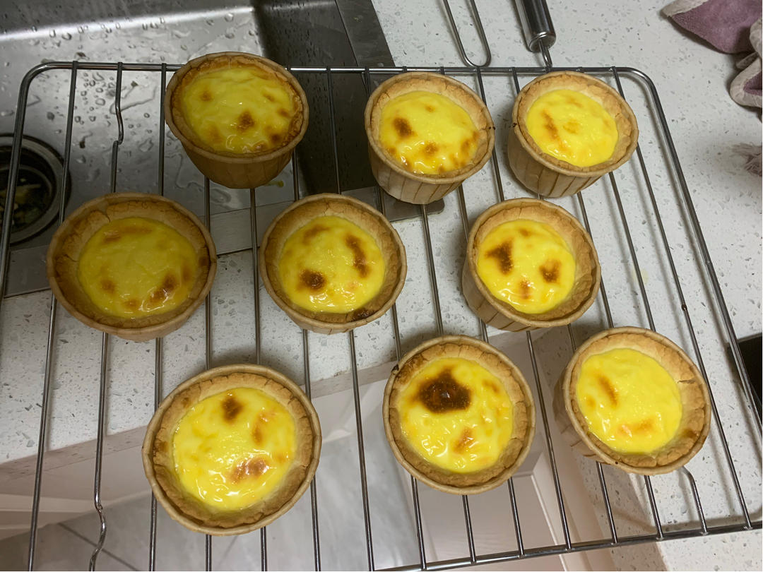 外酥里嫩的德式布丁挞