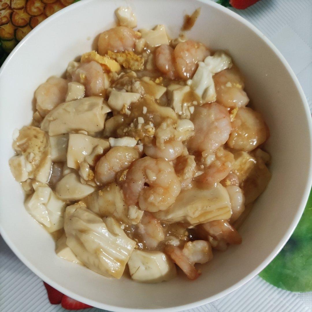 虾仁豆腐
