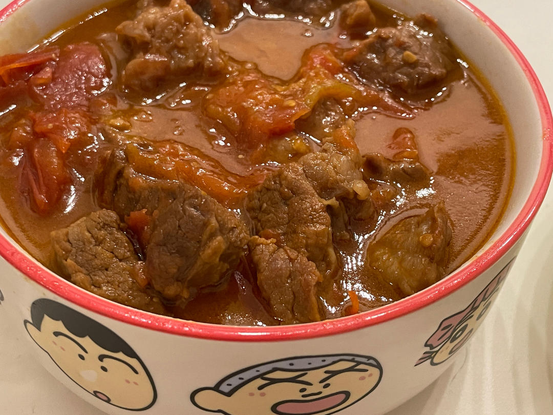 番茄牛腩 方法简单超下饭
