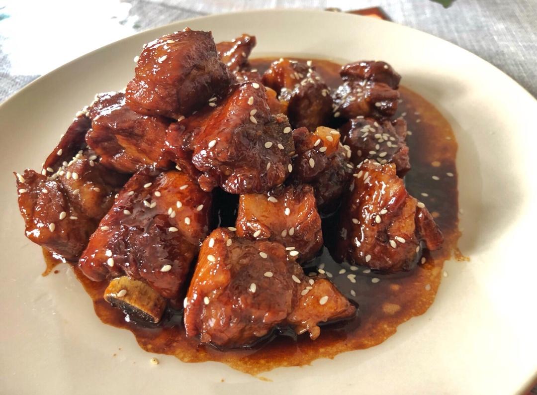 糖醋排骨/糖醋小排（不放油）（12345口诀做出正宗上海本帮）