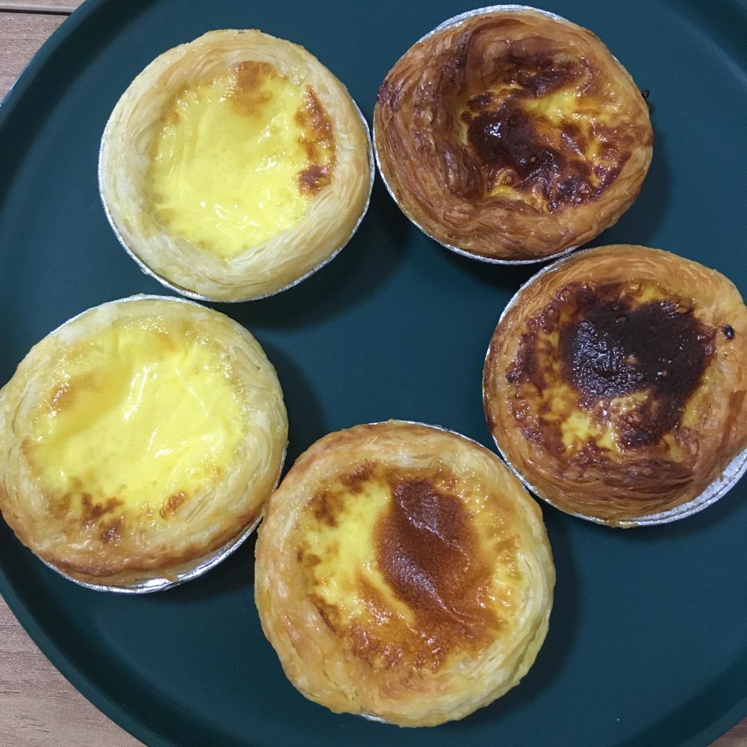 空气炸锅版简版烤蛋挞（神似肯德基！）