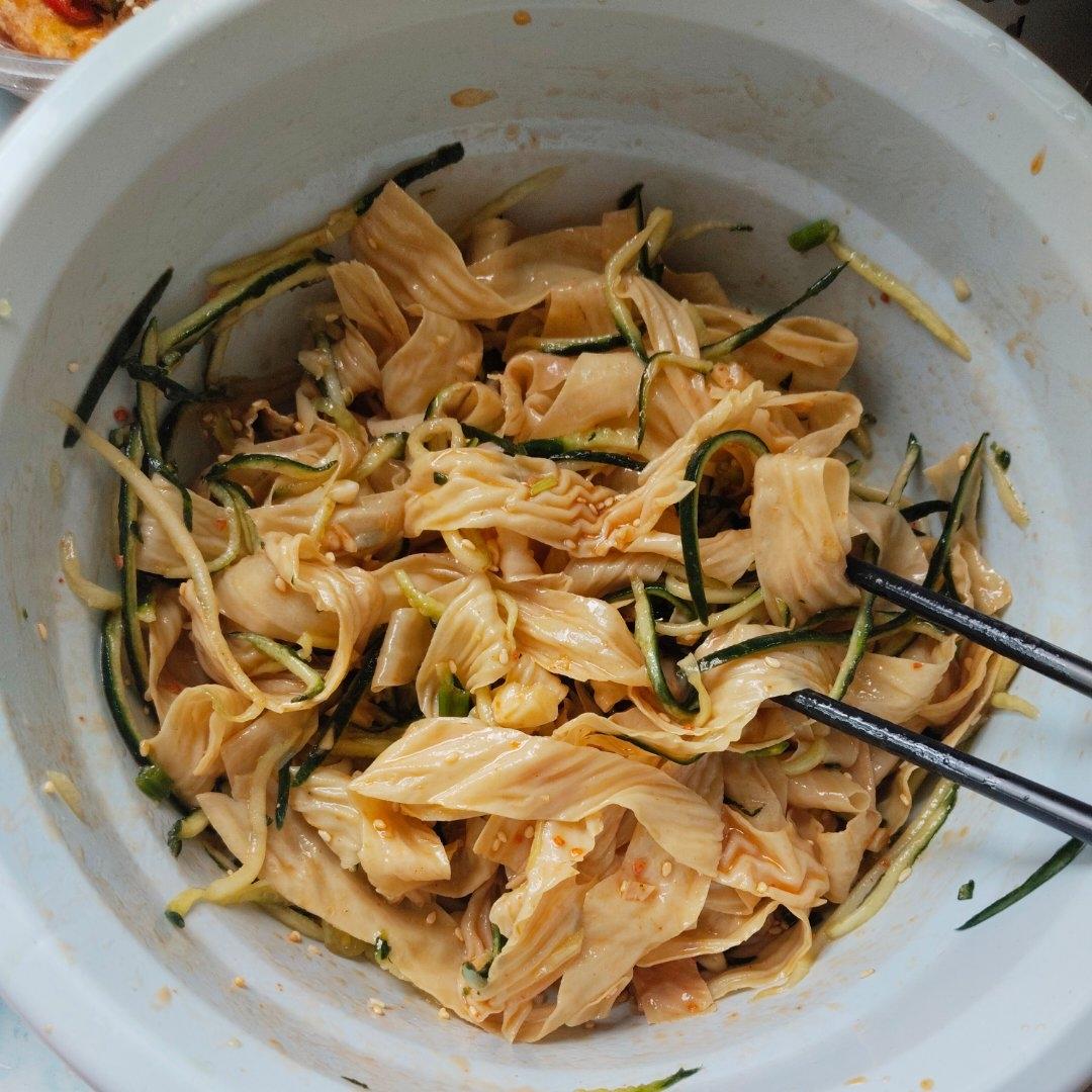 酸辣开胃༄「凉拌油豆皮」༄