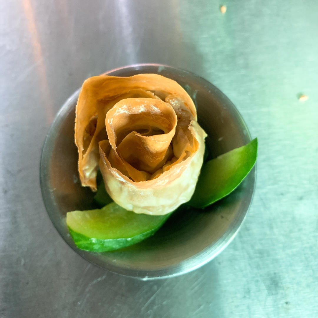 浪漫满分的【青柠酸奶玫瑰盅】，好吃又好看！