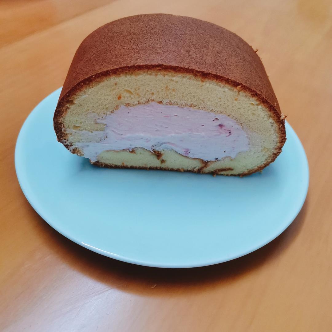 原味基础蛋糕卷