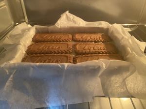 白巧克力焦糖饼干布朗尼的做法 步骤12