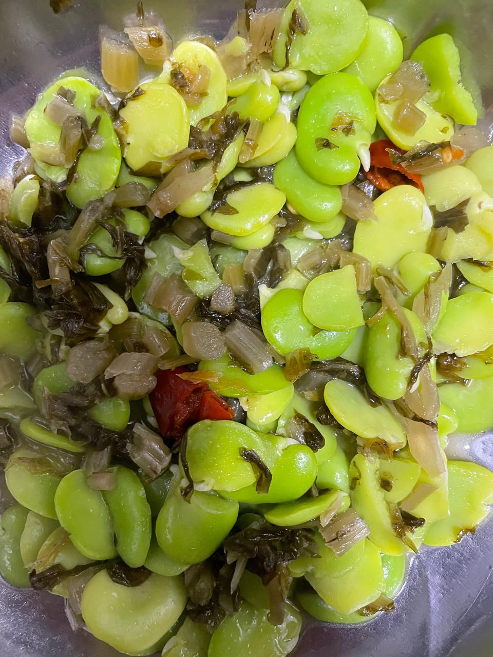 雪菜蚕豆瓣