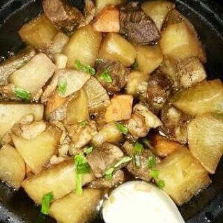 土豆炖牛肉