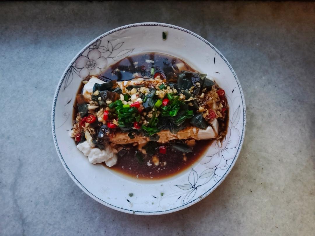 皮蛋豆腐