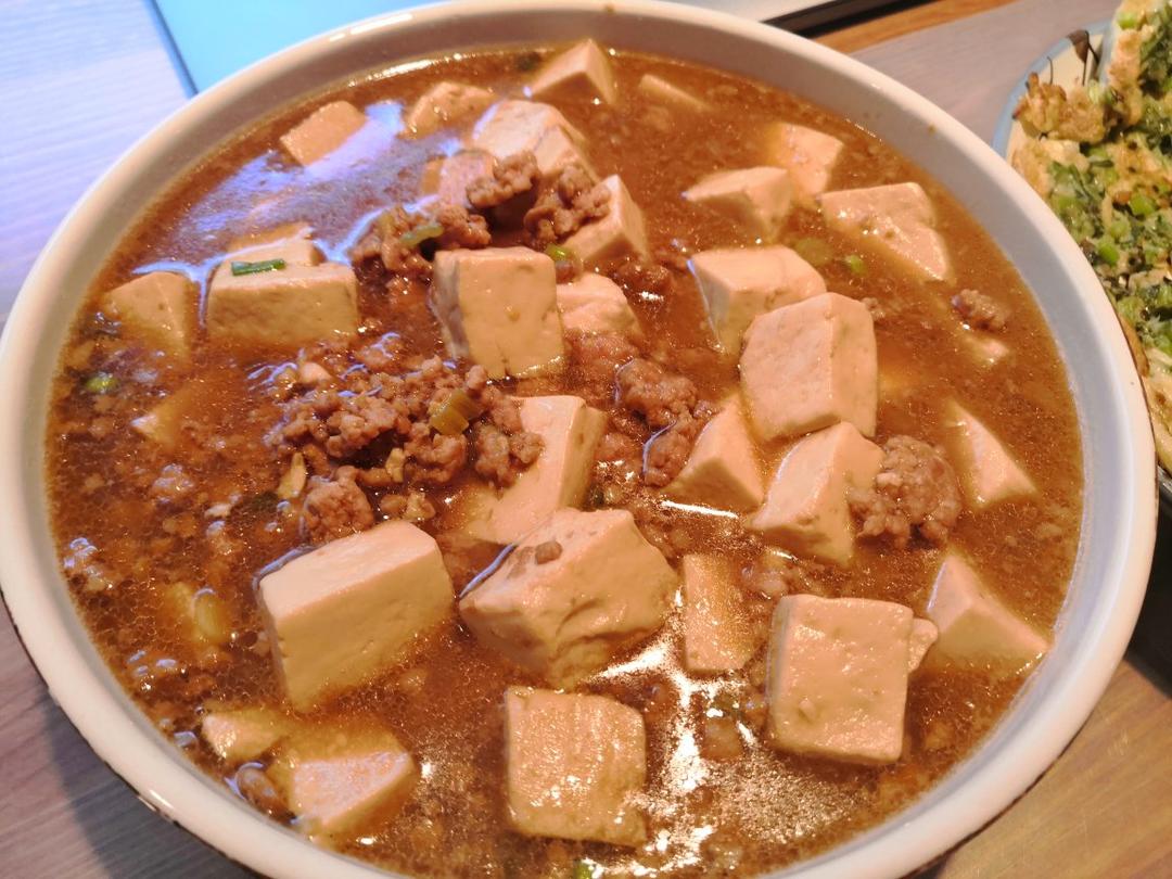 家常菜-肉末豆腐