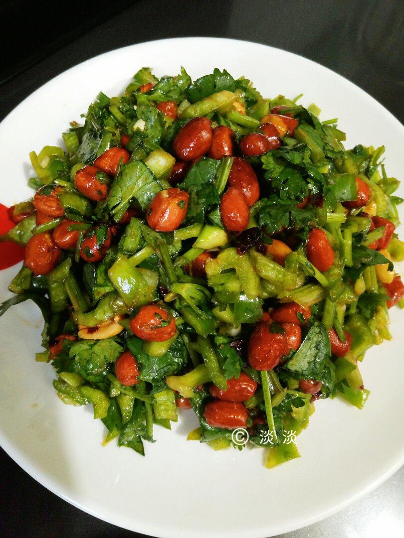 淡淡小小厨做的老虎菜