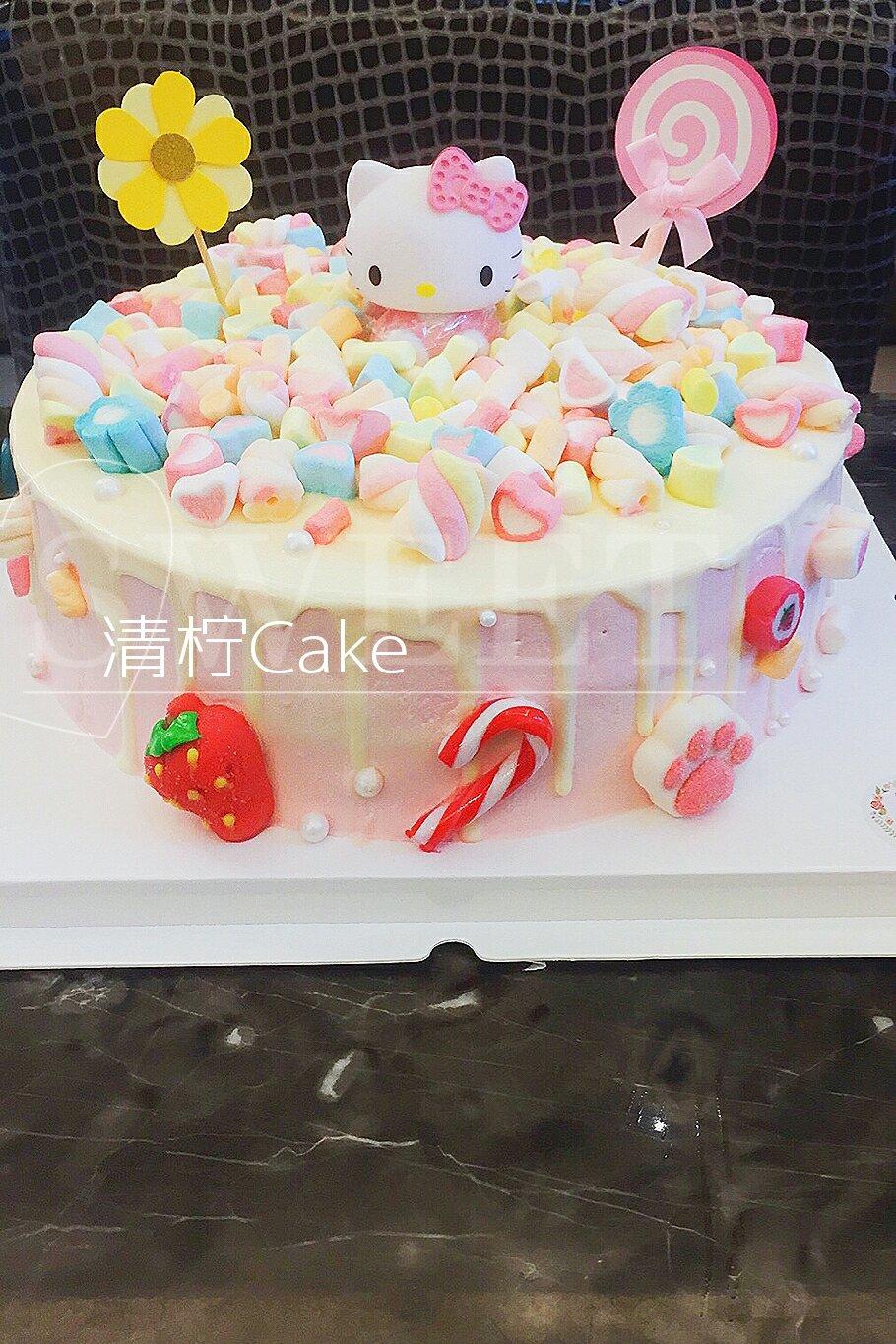 蛋糕淋面之一：甘那许淋面（详细解答淋面太稠的问题）