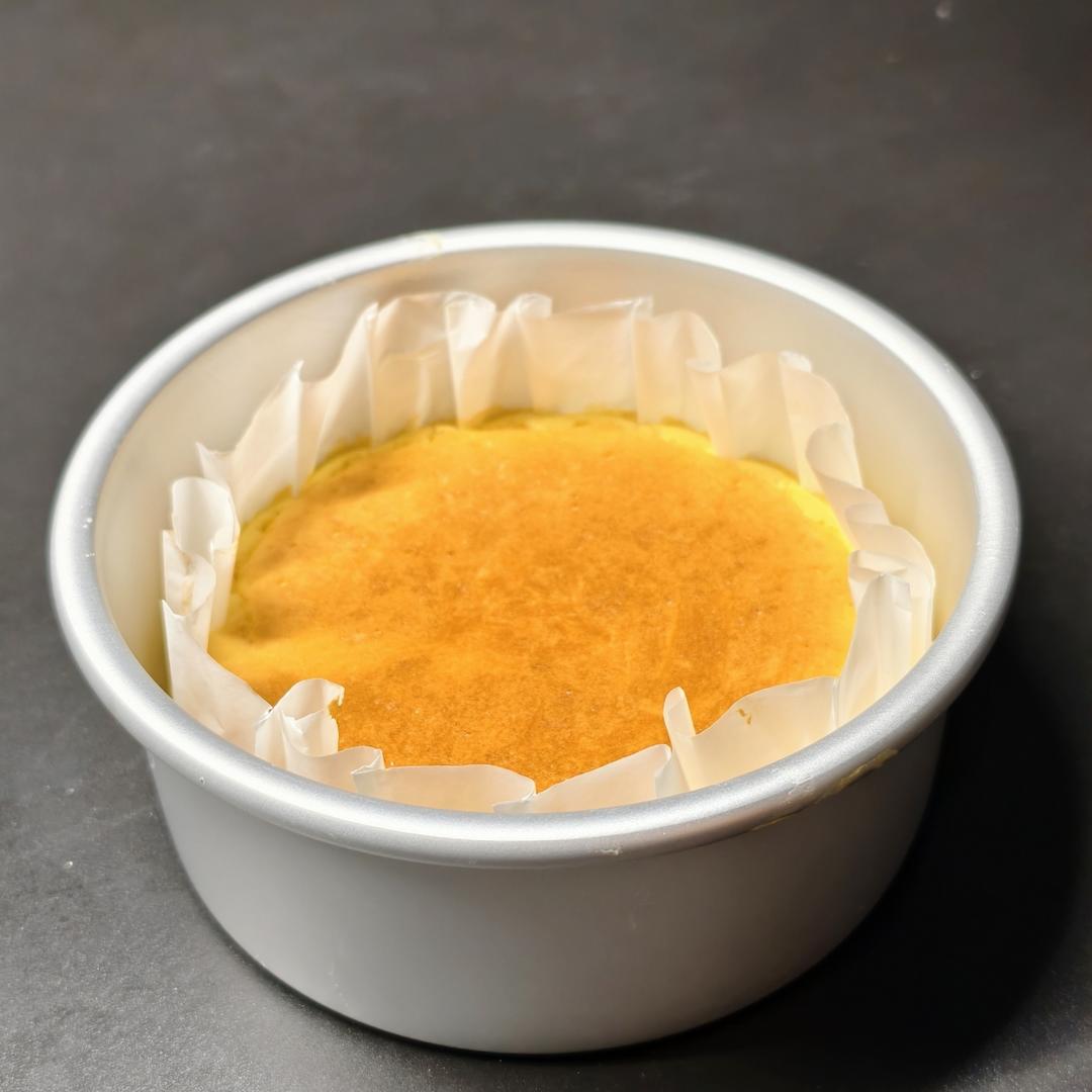 自制酸奶无油低卡伪芝士轻乳酪蛋糕