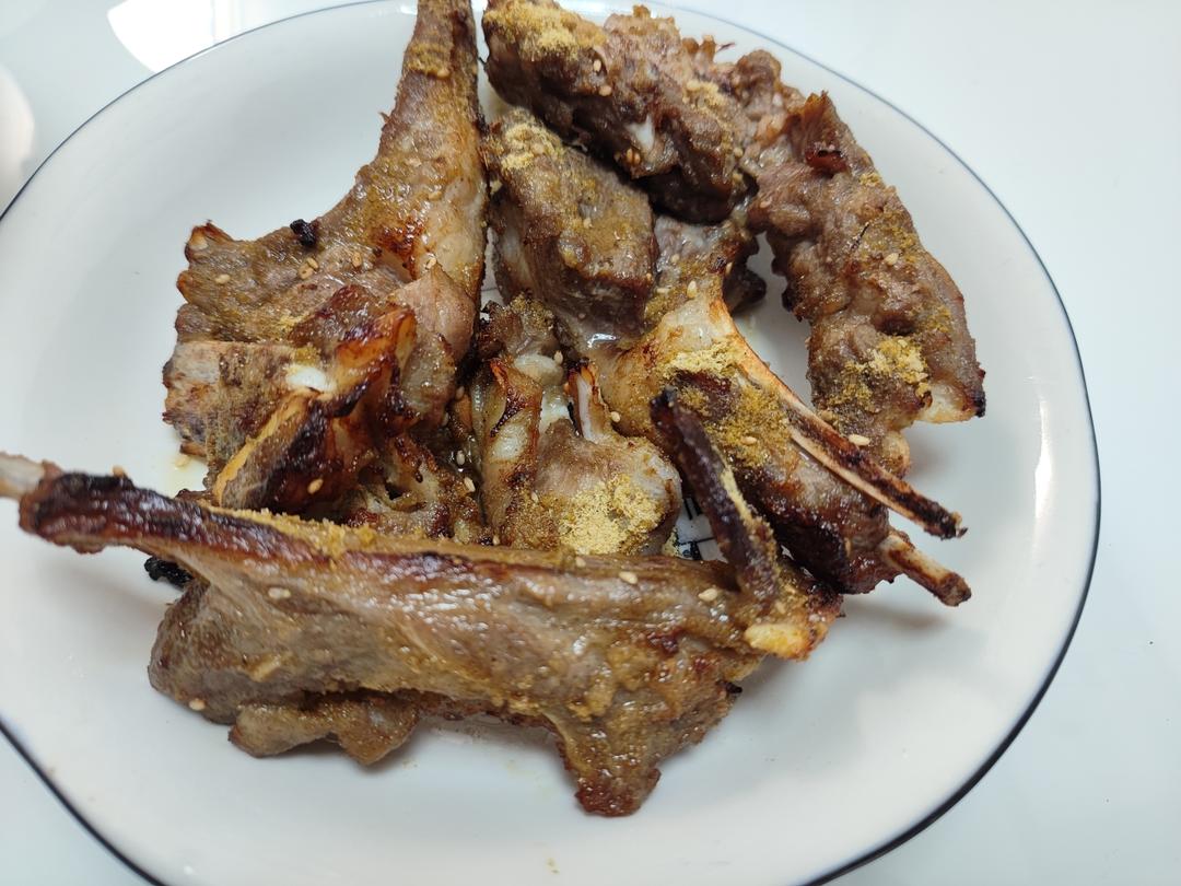 烤羊肉羊排『空气炸锅』老饭骨腌肉方
