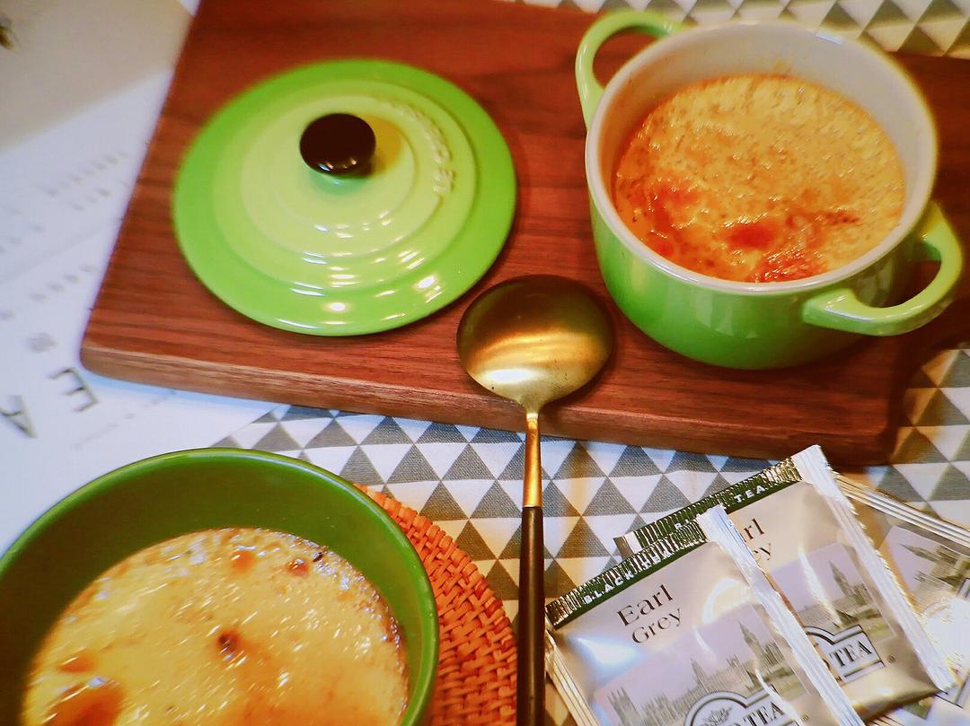 伯爵红茶烤布蕾<Earl Grey Crème Brûlée>