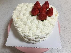 冬季恋歌草莓奶油蛋糕的做法 步骤10