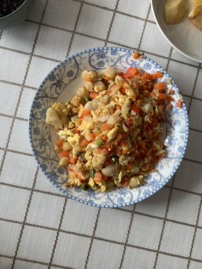 干贝炒蛋