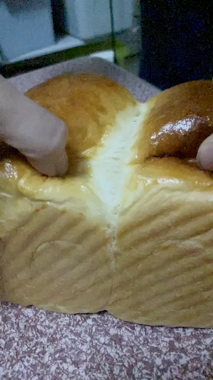 奶香超浓郁的淡奶油吐司（消灭淡奶油）