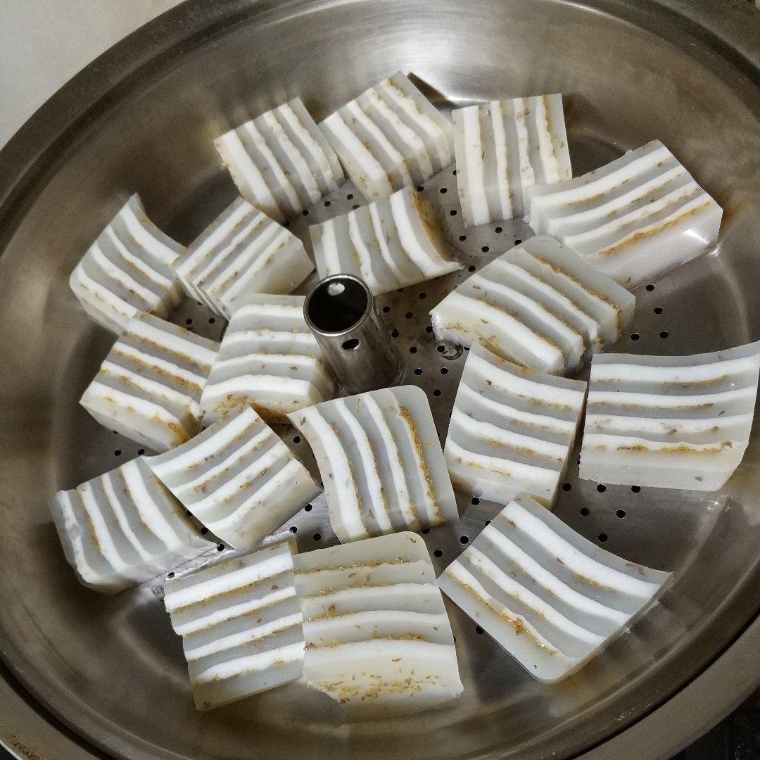 改良版低糖椰汁千层桂花糕