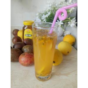 百香果柠檬蜂蜜饮的做法 步骤8