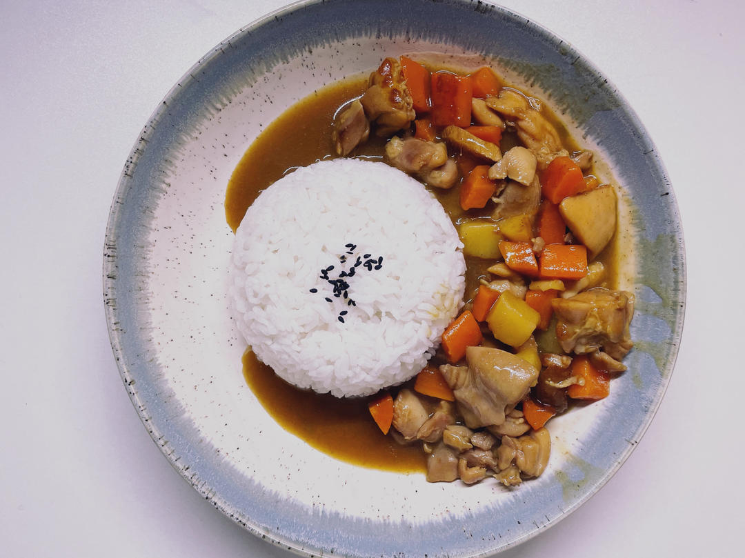 一学就会的土豆鸡肉咖喱饭