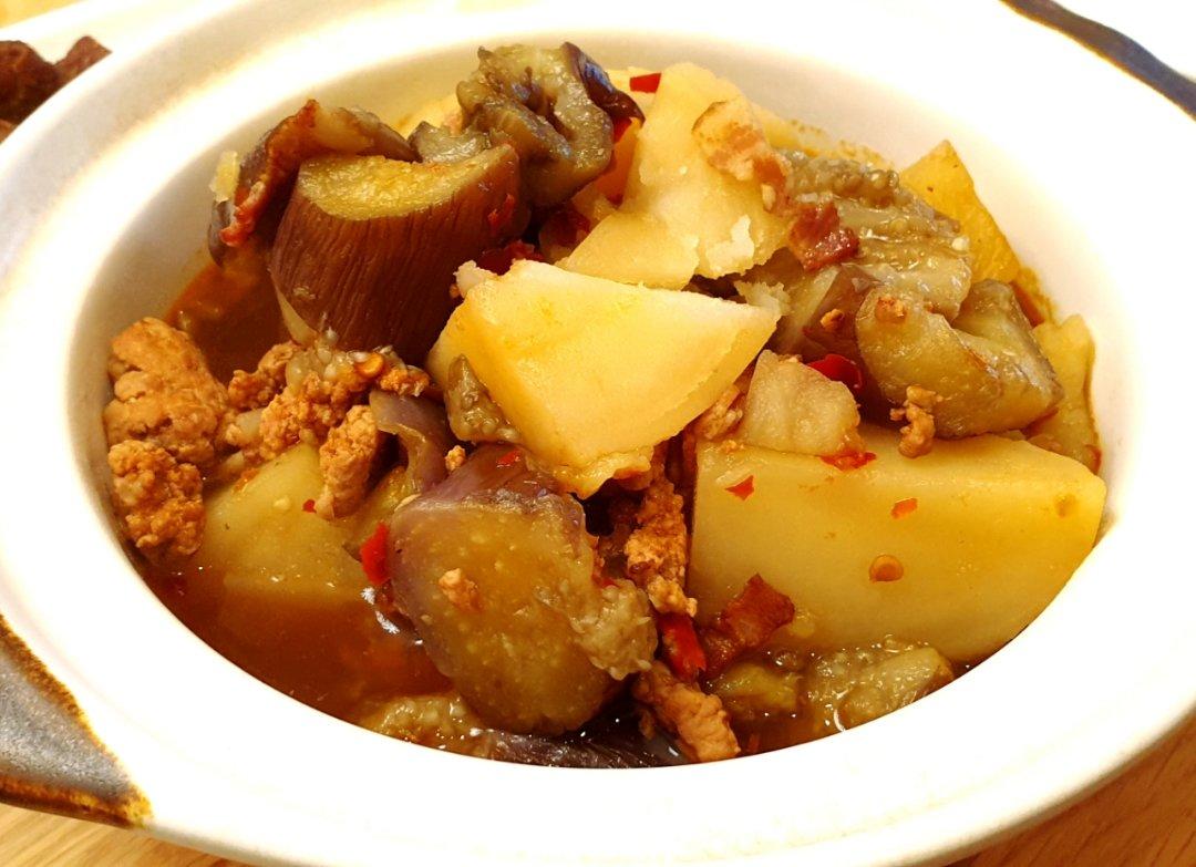 土豆炖茄子