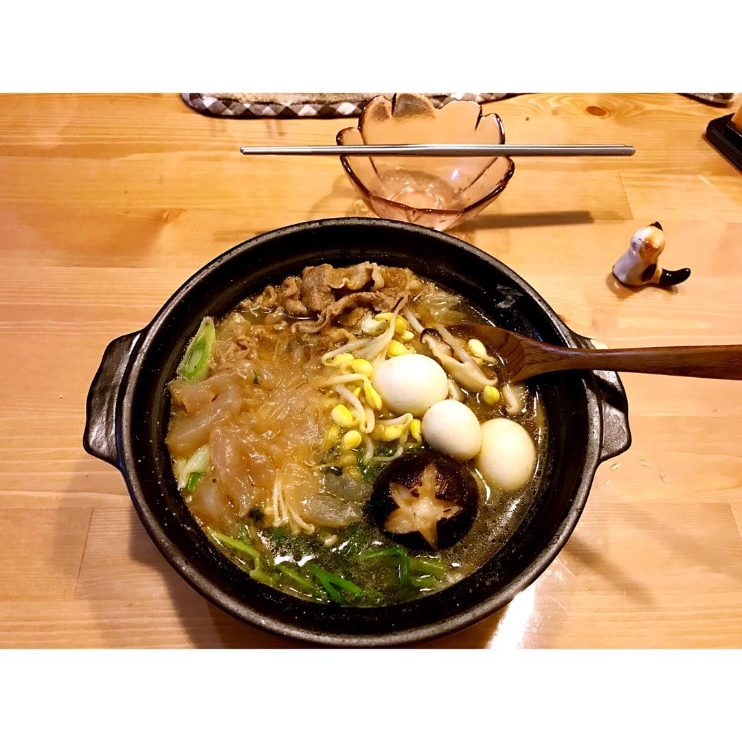 寿喜烧（日式牛肉锅）