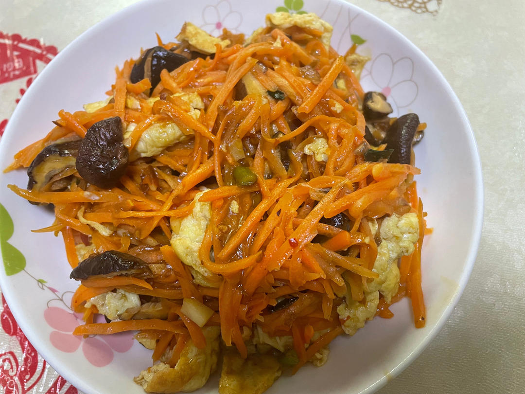 下饭菜鱼香鸡蛋