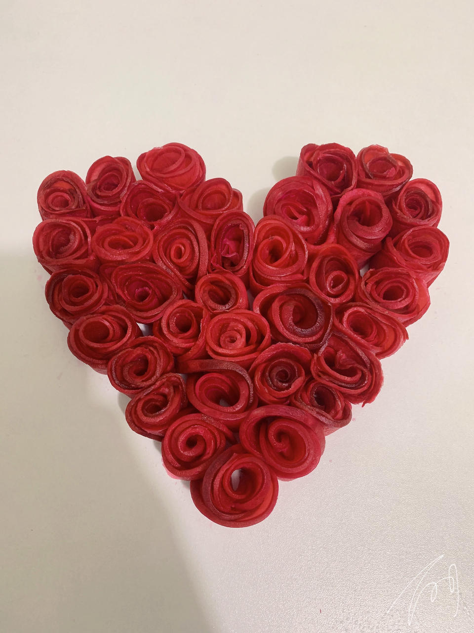 💕心形萝卜玫瑰沙拉🌹