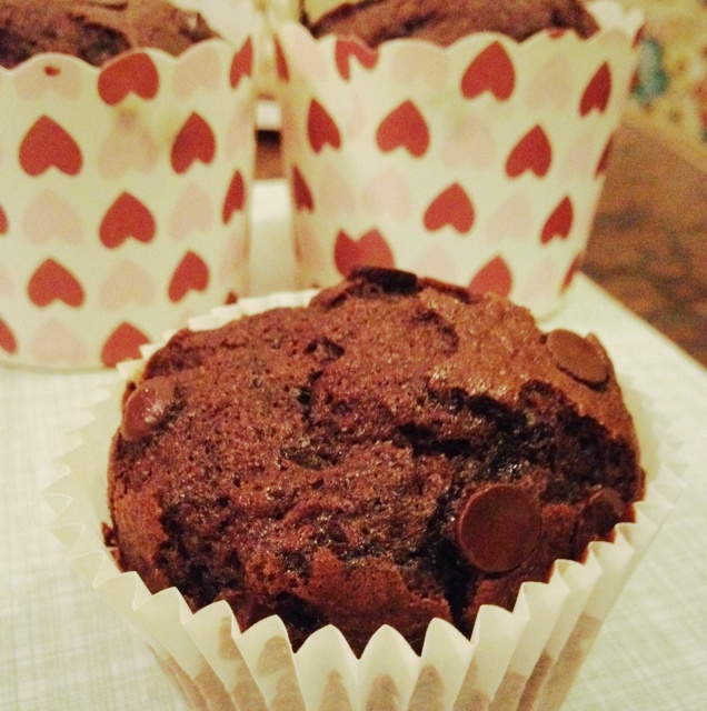 低脂布朗尼麦芬