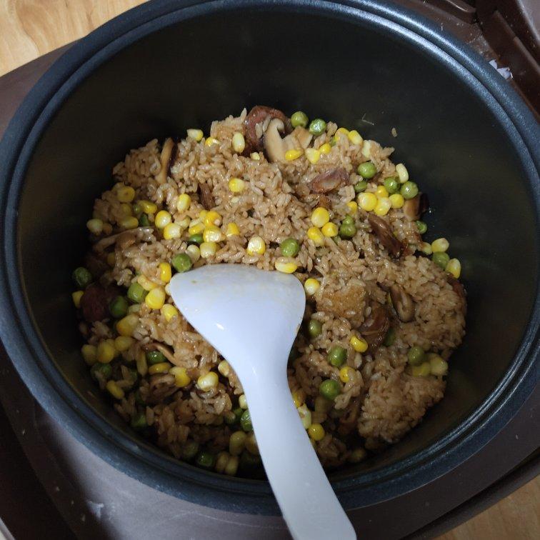 腊肠焖饭