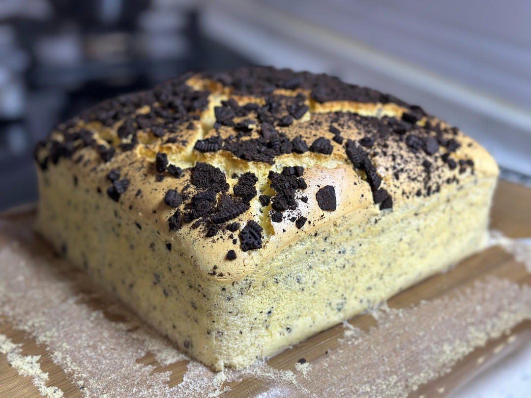 用半瓶淡奶油做出了超好吃的奥利奥蛋糕！！