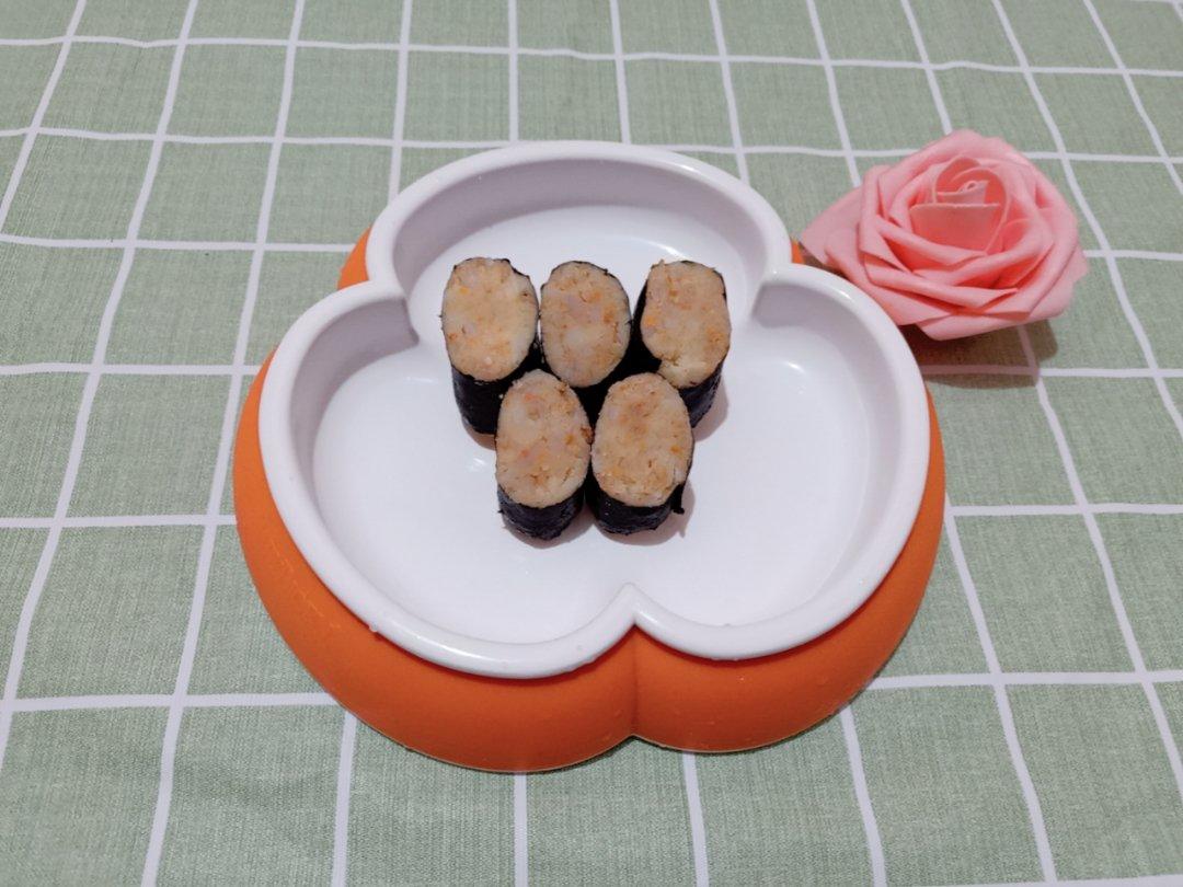 鲜虾海苔山药卷 宝宝辅食食谱