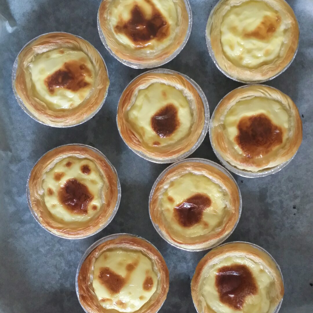 超完美味道超正的蛋挞配方，比KFC的还要嫩还要香~做过最好吃的蛋挞配方