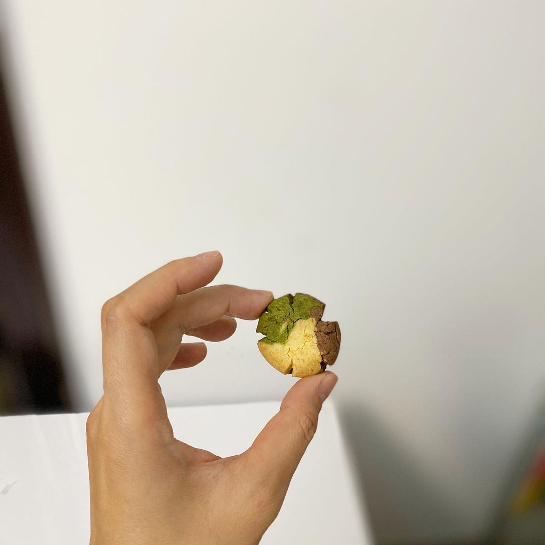 迷彩玛格丽特小饼干‼️超可爱的三色组合
