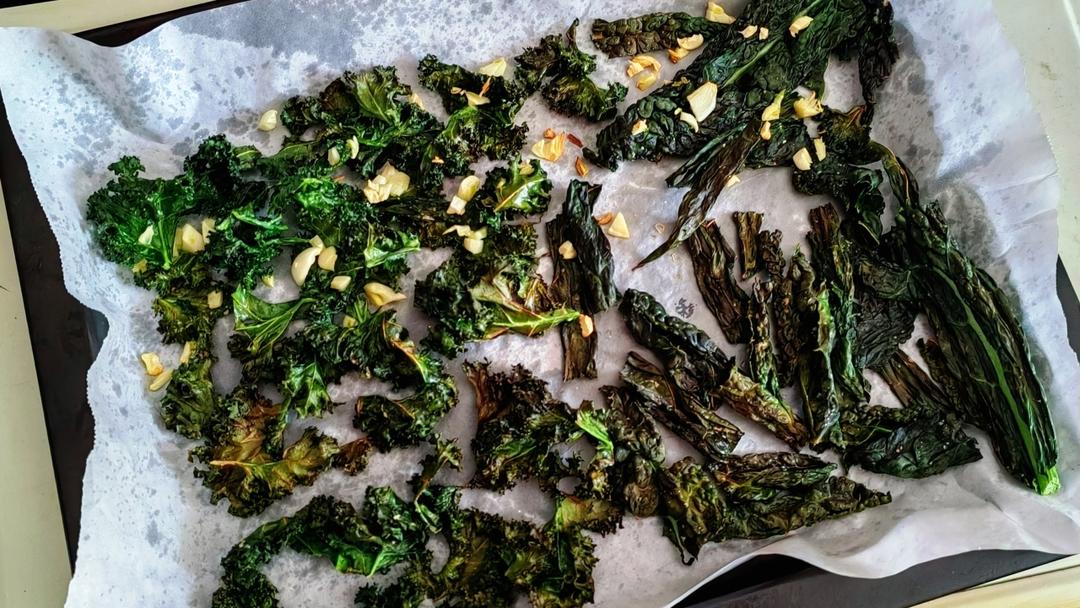 超级零食Kale chips羽衣甘蓝脆片