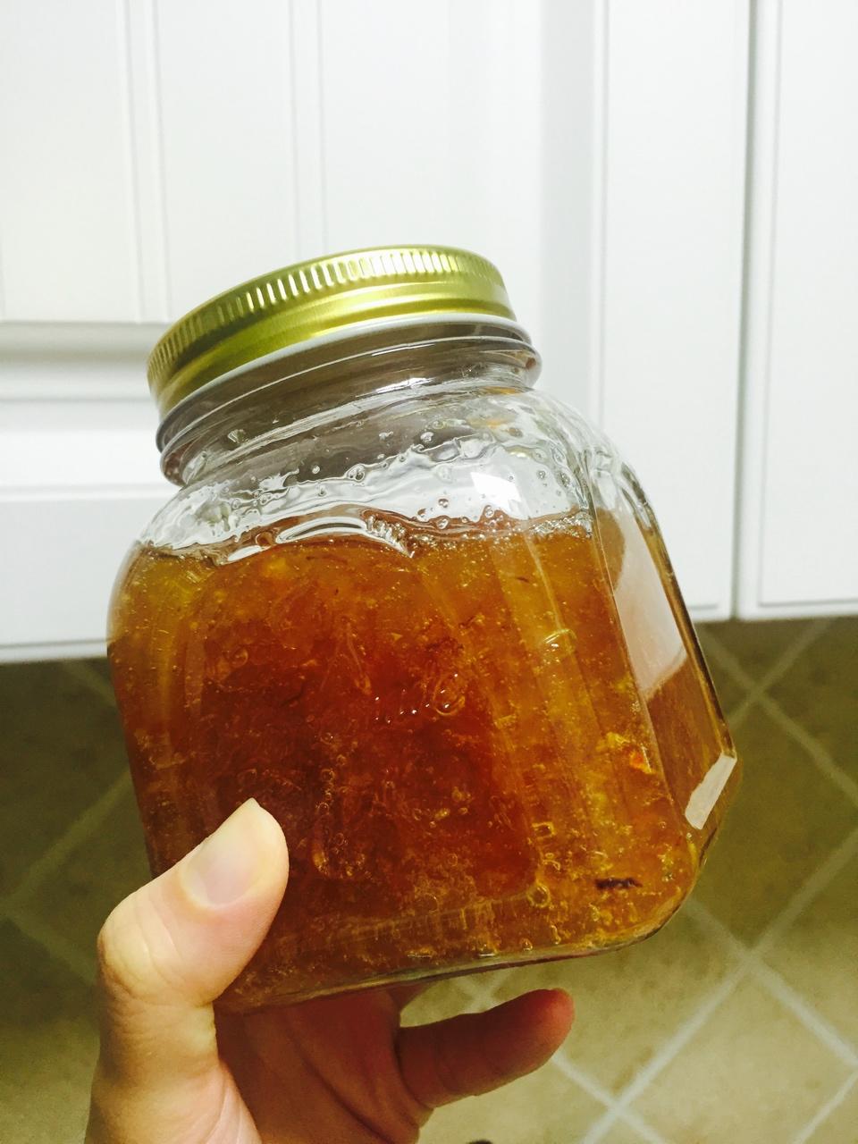 完全不苦的蜂蜜柚子茶
