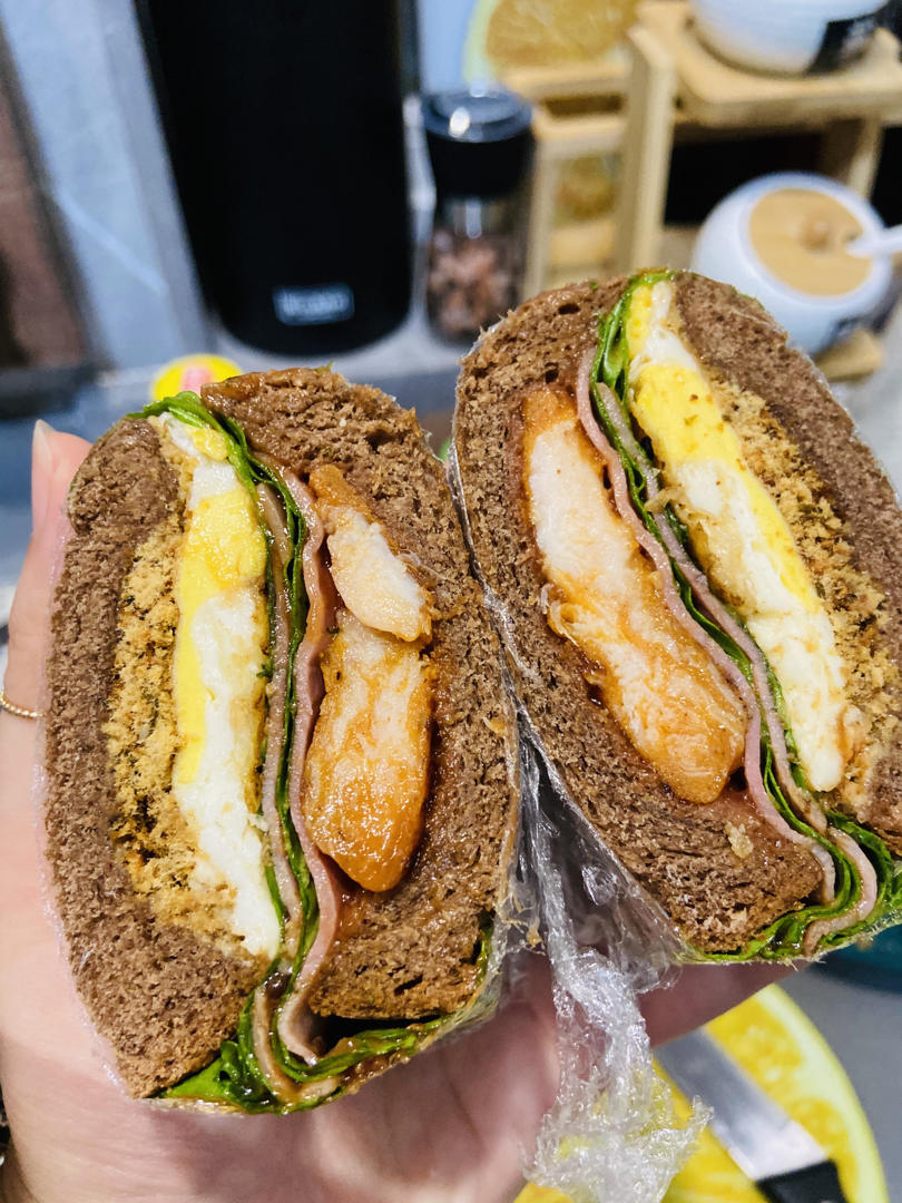 吐司这样吃-一周减脂三明治不重样