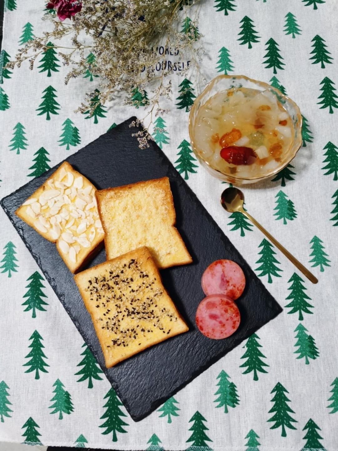 酥脆吐司条㊙️消耗剩吐司🍞一次解锁四口味✔