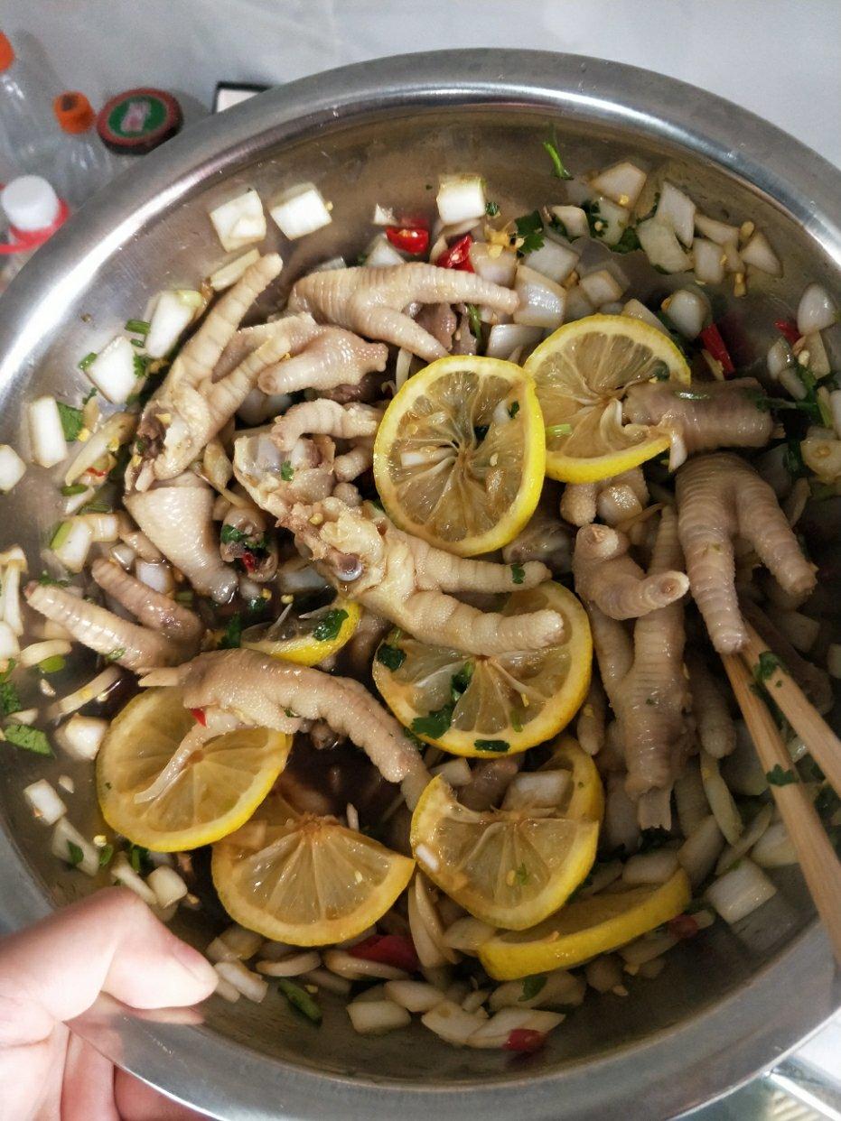 柠檬凤爪--夏日清新菜