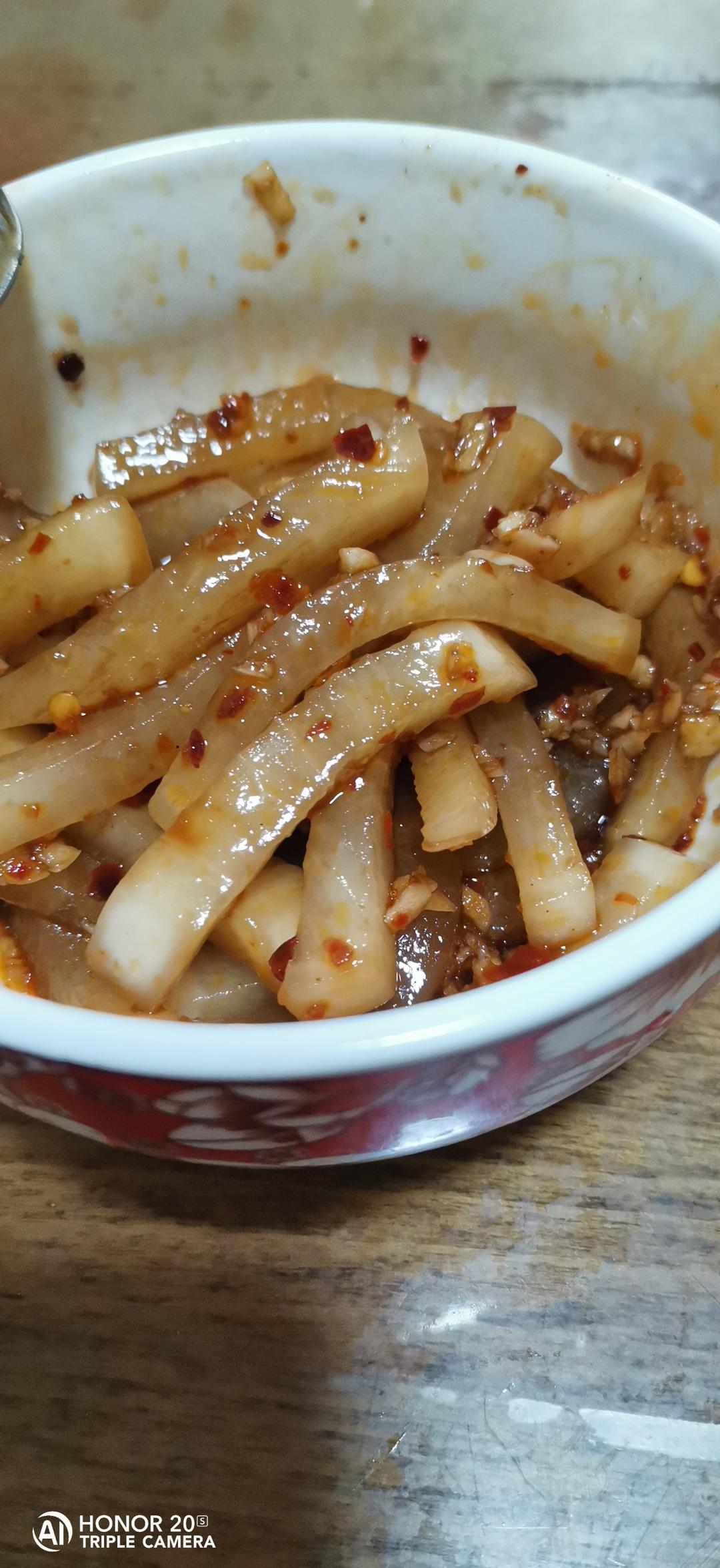 养生食谱之腌萝卜～爽脆