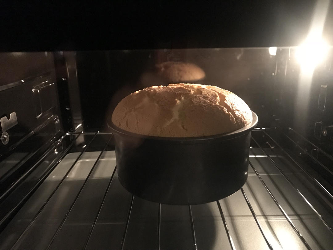 超柔软6寸戚风蛋糕(附8寸配方)零失败 超详细‼️含操作视频