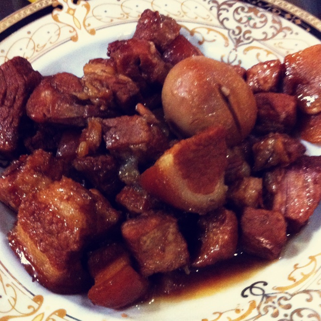 【曼食慢语】红烧肉加蛋
