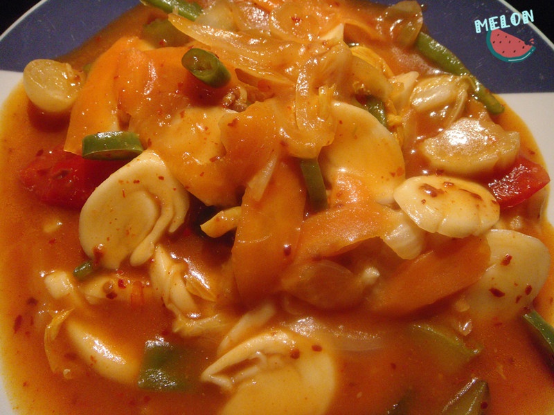 韩式辣酱炒年糕