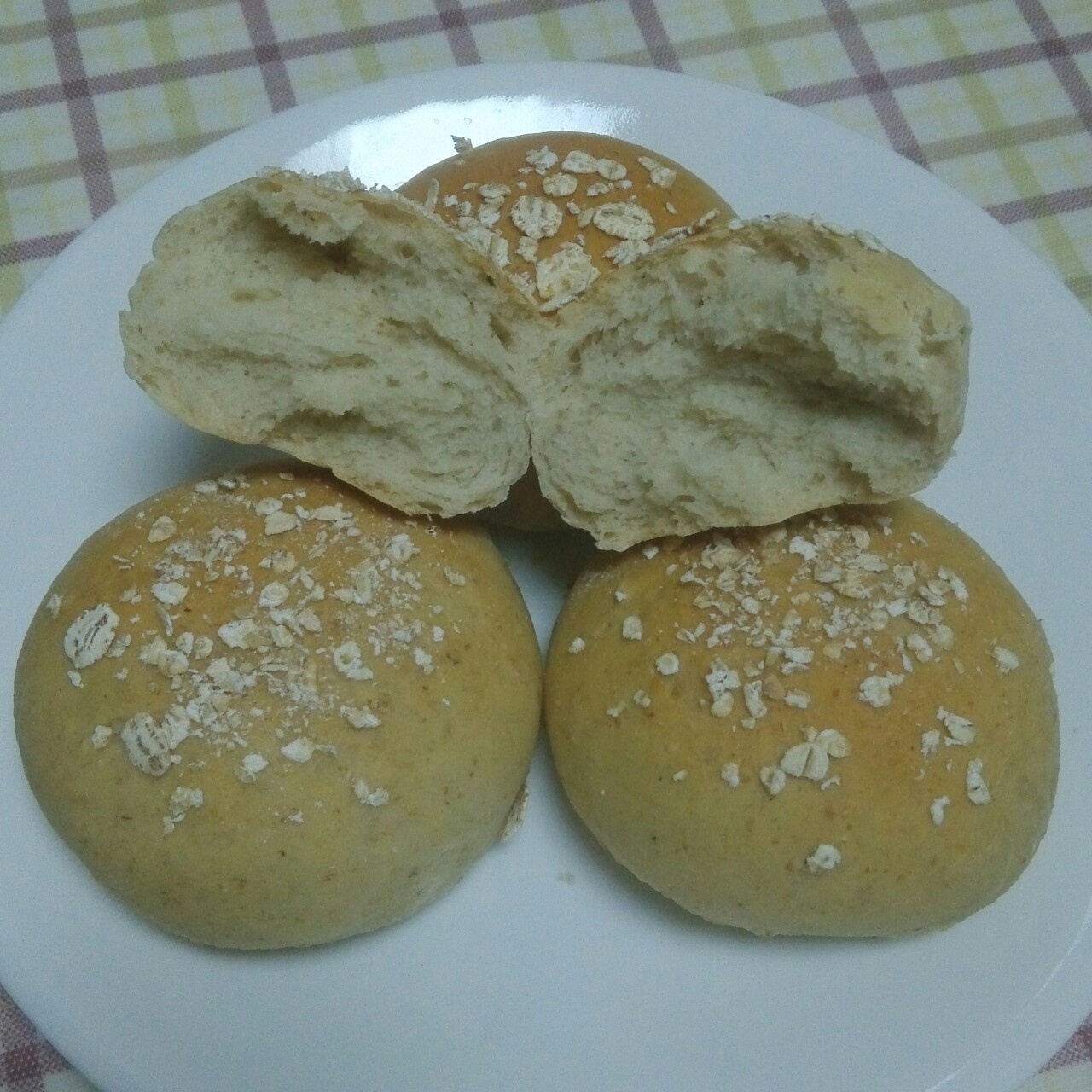 燕麦小餐包