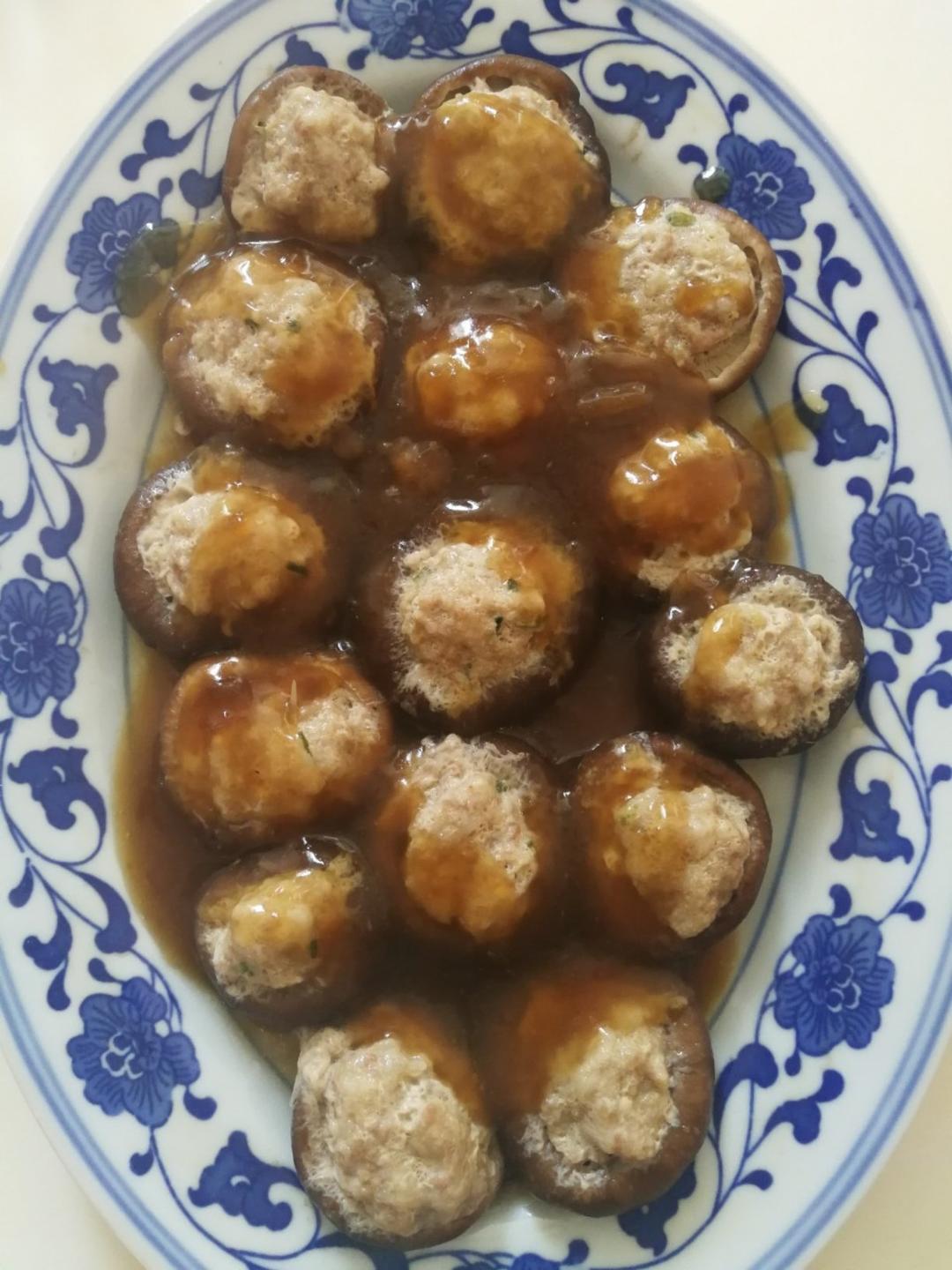 肉末酿香菇