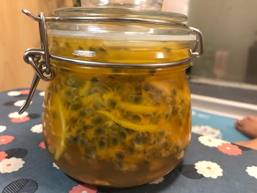 百香果柠檬蜂蜜蜜