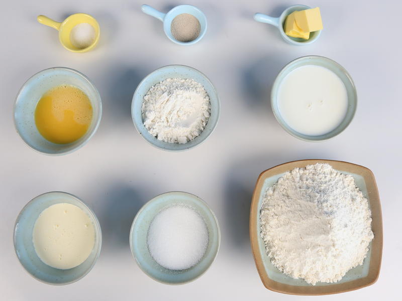 纯奶手撕吐司的做法 步骤1