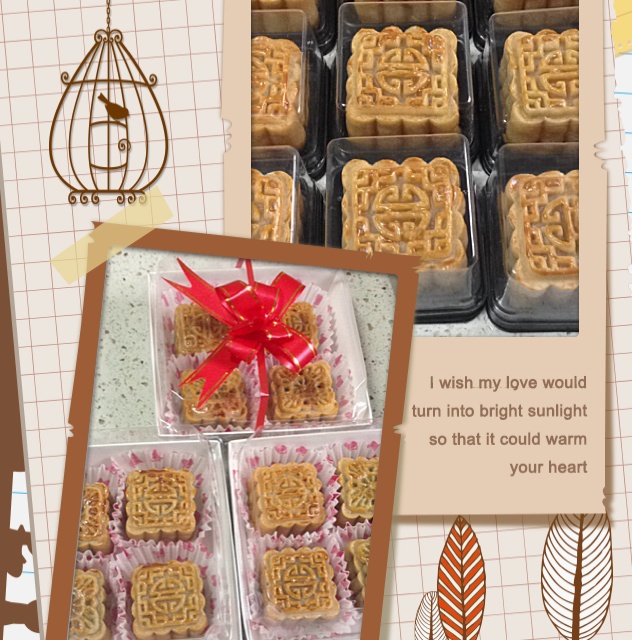 广式月饼——蛋黄莲蓉月饼